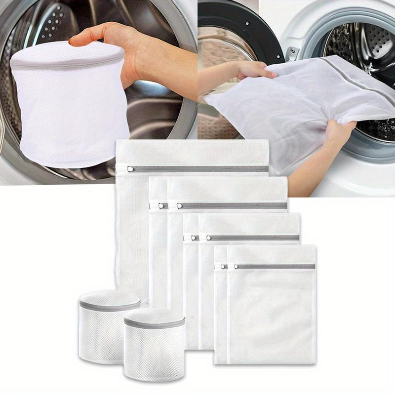 9pcs Mesh Laundry Bags, Delicates Washing Bags for Sweater Blouse Hosiery Bras Premium Wash Bags for Travel Storage Organization