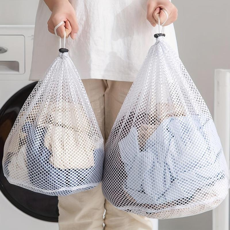 Mesh Washing Bag, 4 5 Counts Multifunctional Washing Clothes Bag, Reusable Laundry Bag for Bra & Underwear, Laundry Room Accessories for Home