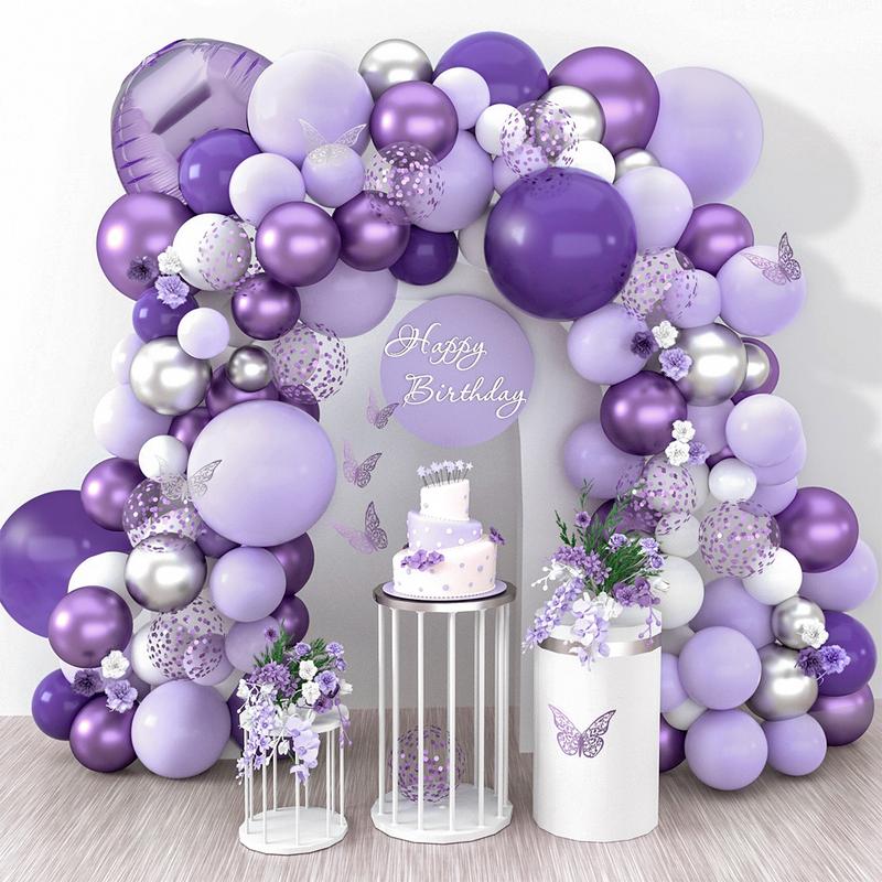 Balloon Arch Kit Frame,180cm 83pc Birthday Party Decoration,Wedding Birthday Bow of Balloon Stand Support, Kids Baby Shower Party Supplies balloon ring