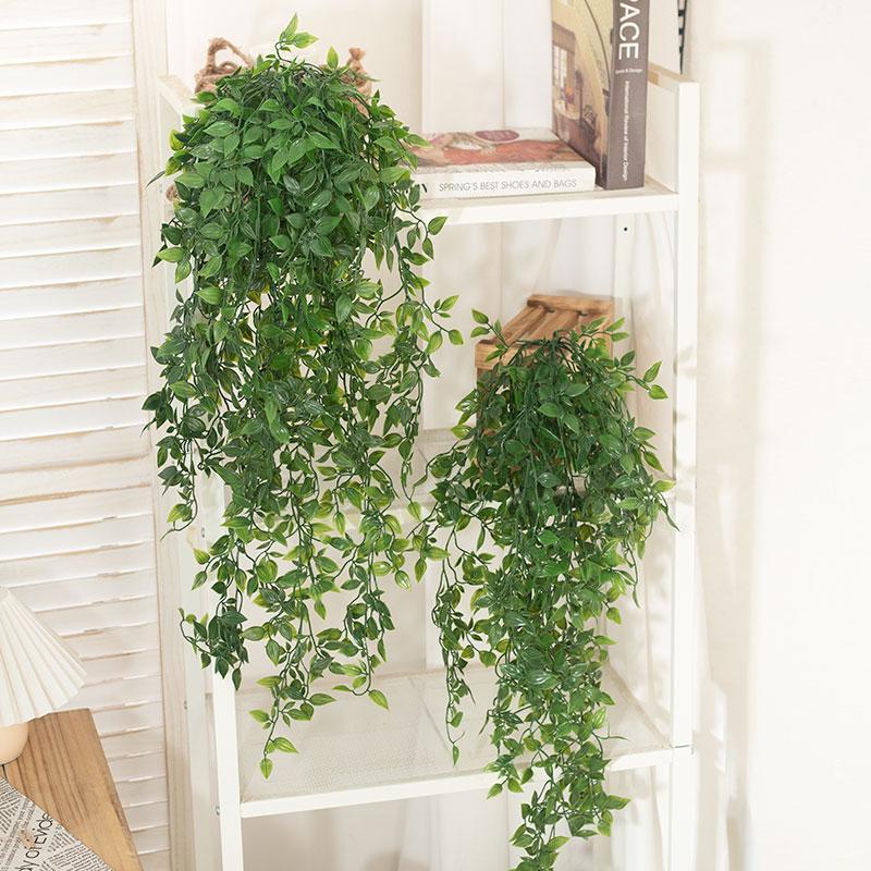 Artificial Ivy Leaf, 1 Count Fake Hanging Plant, Fake Flower Vine, Decorative Plant for Home Living Room Bedroom Dining Room Wedding Party