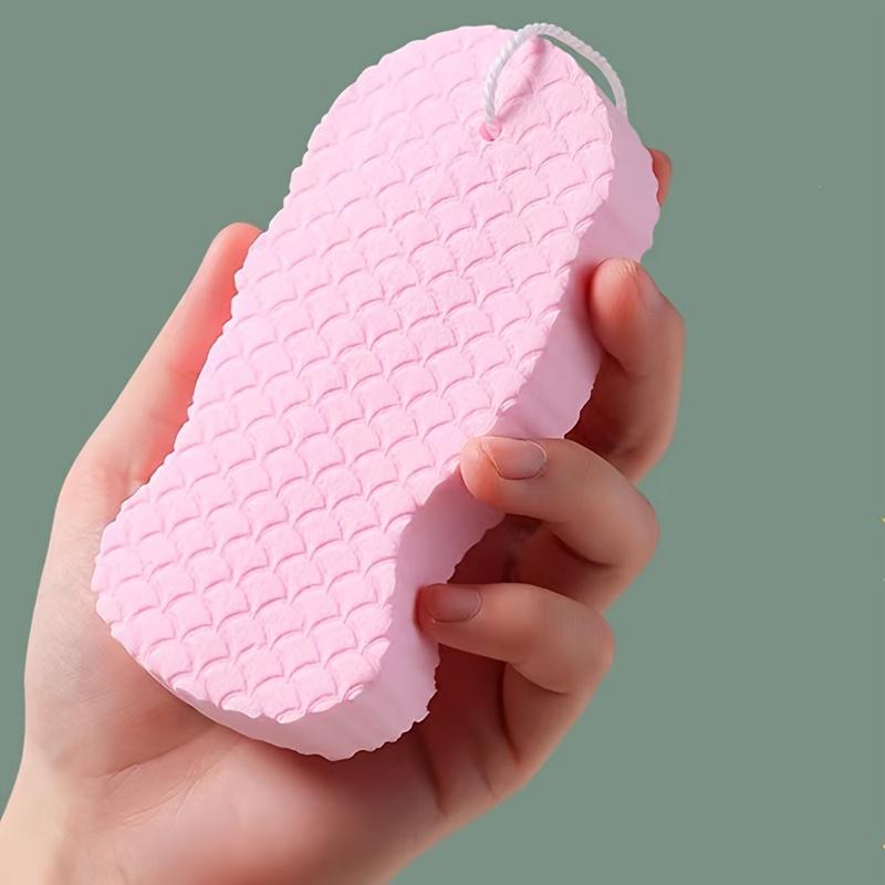 Three-dimensional Bath Sponge, Soft And Skin Friendly Baby Bath Cotton, Cartoon Embossed Bath Sponge