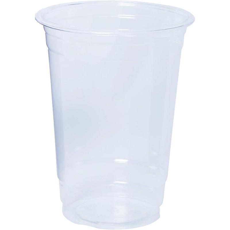 Comfy Package100 Pack Clear Plastic Cups for Party - Ideal for Cold Beverages, Smoothies, and Parties