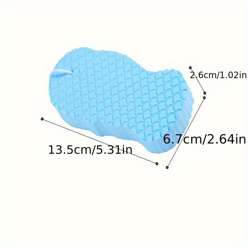 Three-dimensional Bath Sponge, Soft And Skin Friendly Baby Bath Cotton, Cartoon Embossed Bath Sponge