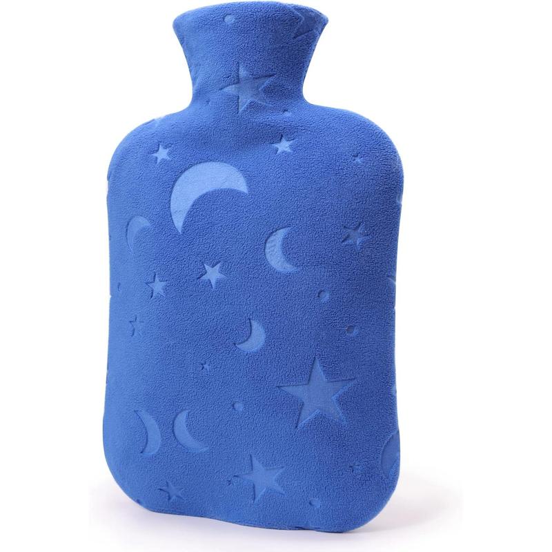 Hot Water Bottle with Soft Cover, 2L Hot Water Bag for Menstrual Cramps, Neck and Shoulder , Hot and Cold Therapies, Hand Feet Warmer