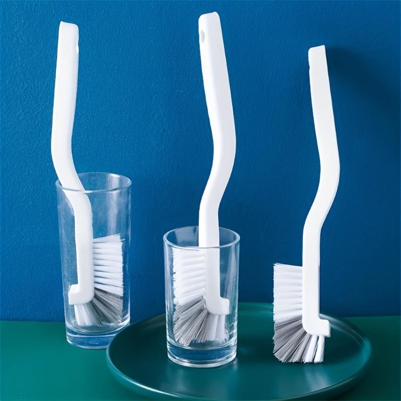 3pcs Cup Cleaning Brushes, Multi-functional Long Handle Brushes, Household Soft Bristle Brushes