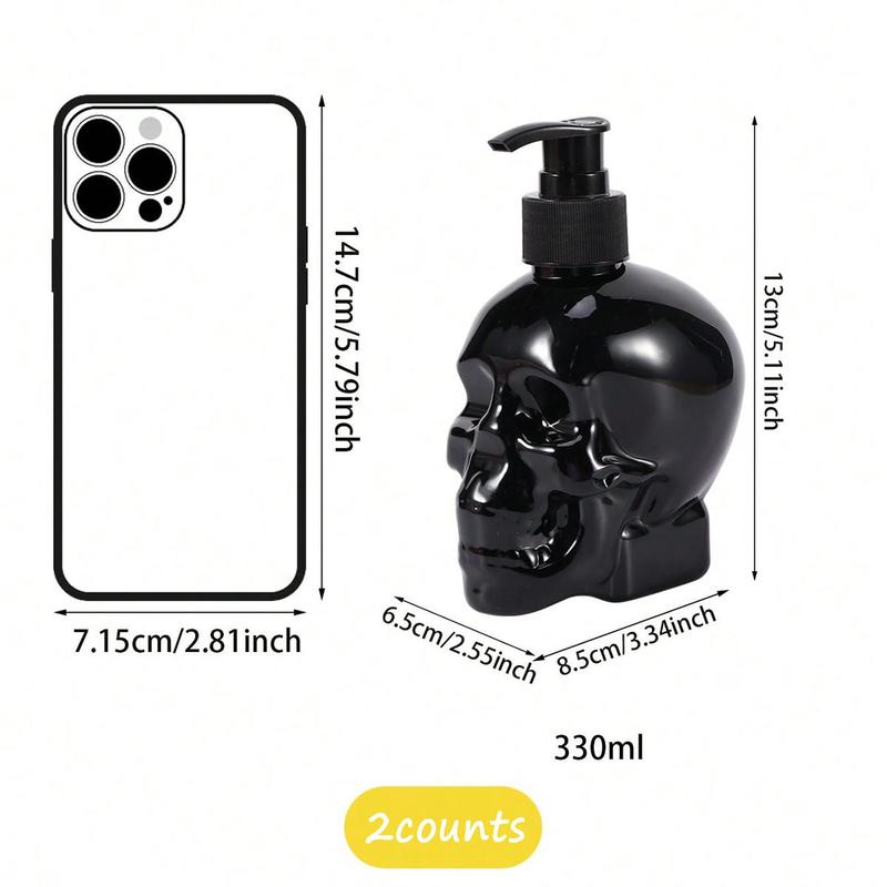 Soap Dispenser Bottle, 1 Count 2 Counts 200ml Press Type Empty Soap Dispenser, Bathroom Accessories