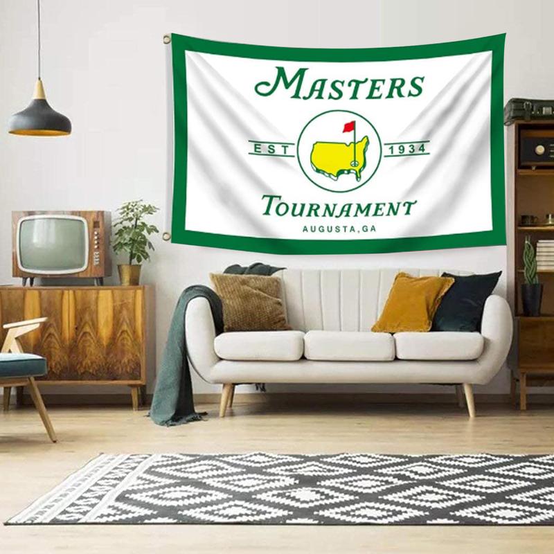 Master Flag 3x5ft for Master Golf Flag Funny Man Cave Wall Master Golf Banner for Room Indoor Outdoor Bedroom and College Dorm Decoration