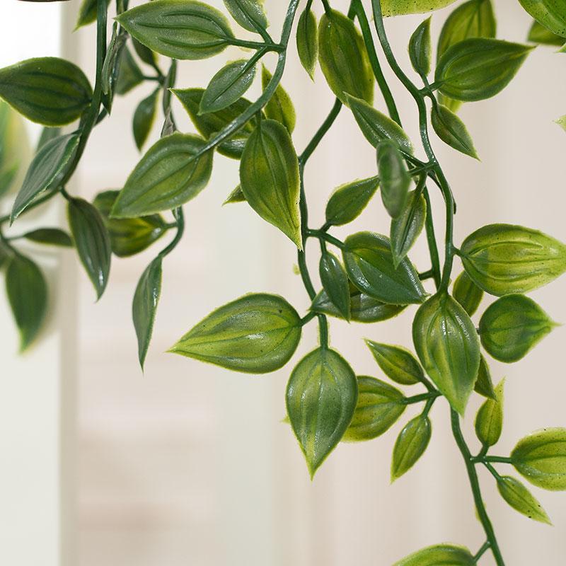 Artificial Ivy Leaf, 1 Count Fake Hanging Plant, Fake Flower Vine, Decorative Plant for Home Living Room Bedroom Dining Room Wedding Party