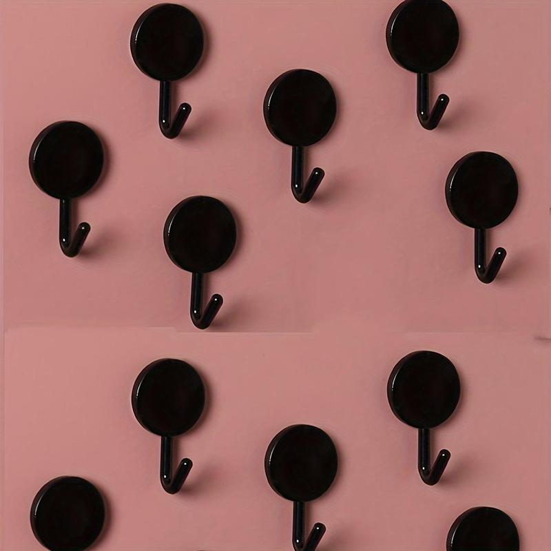 Non-punching Self-adhesive Wall Hook, Scratch-free Wall Hook, Multifunctional Hook Suitable for Hanging Clothes, Kitchen Door