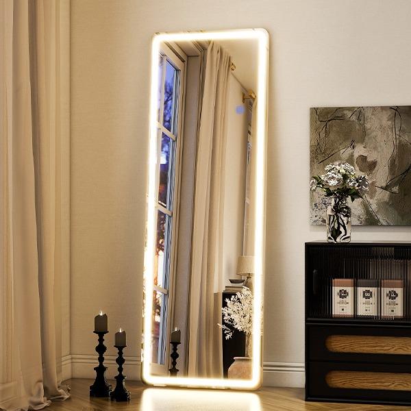 Full Length Mirror with LED Lights, 71