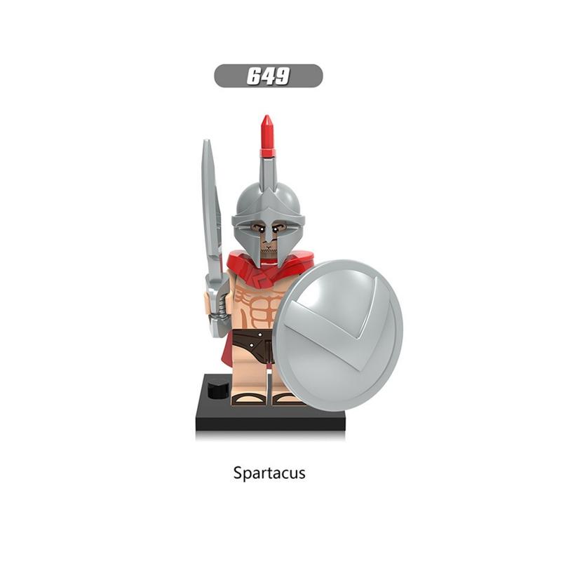 NEW Custom ancient medieval military figures, Western Knights, Sparta, Crusaders, birthday gifts,Cake Toppers,Gifts for children