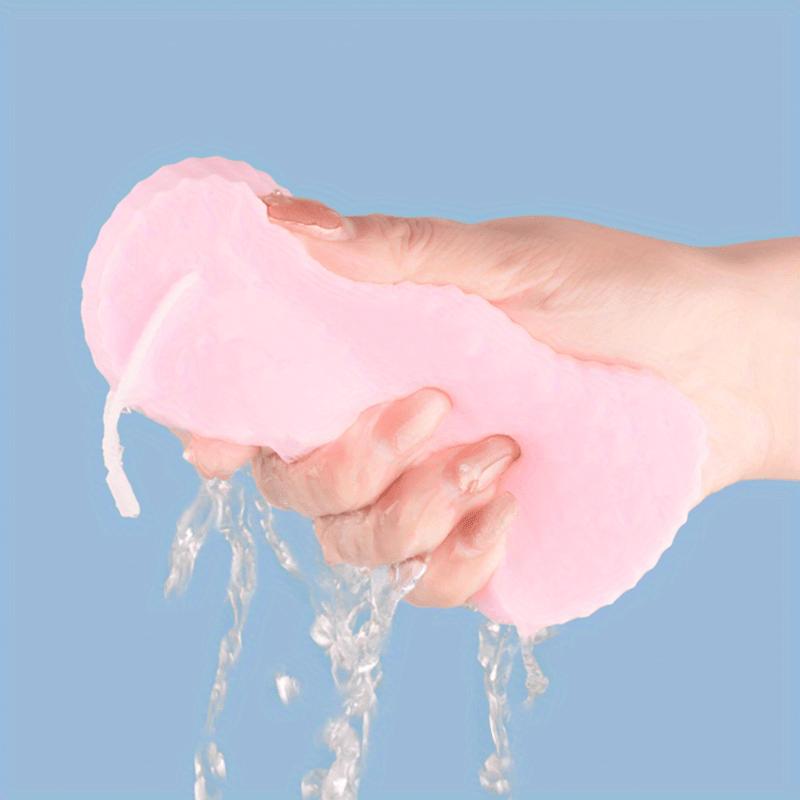 Three-dimensional Bath Sponge, Soft And Skin Friendly Baby Bath Cotton, Cartoon Embossed Bath Sponge