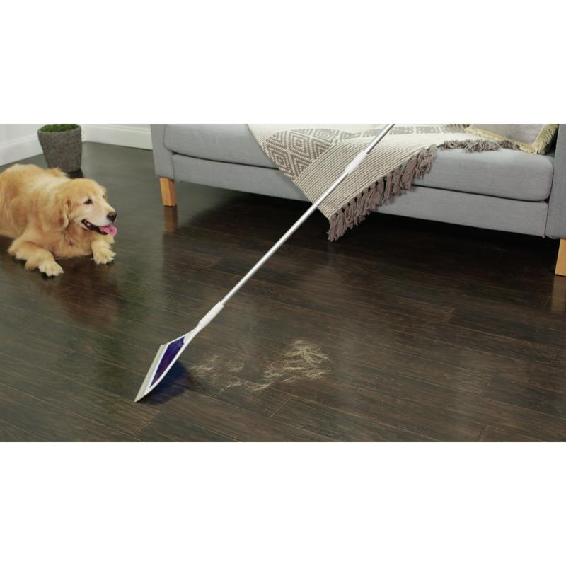 Helio Air Broom | 3-Piece Kit All Surface Sweeper and Squeegee for Wet and Dry Cleaning Dust, Dirt, Liquids, Pet Hair, Tile, Hardwood Floors