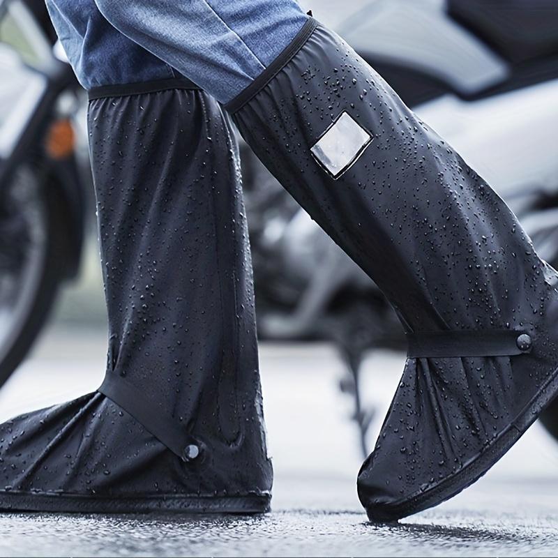 Anti-slip Thickened Wear-resistant Boot Cover, 1 Pair Outdoor Sand-proof Rain Boot Cover, Waterproof Rainy Day Rain Shoes Cover