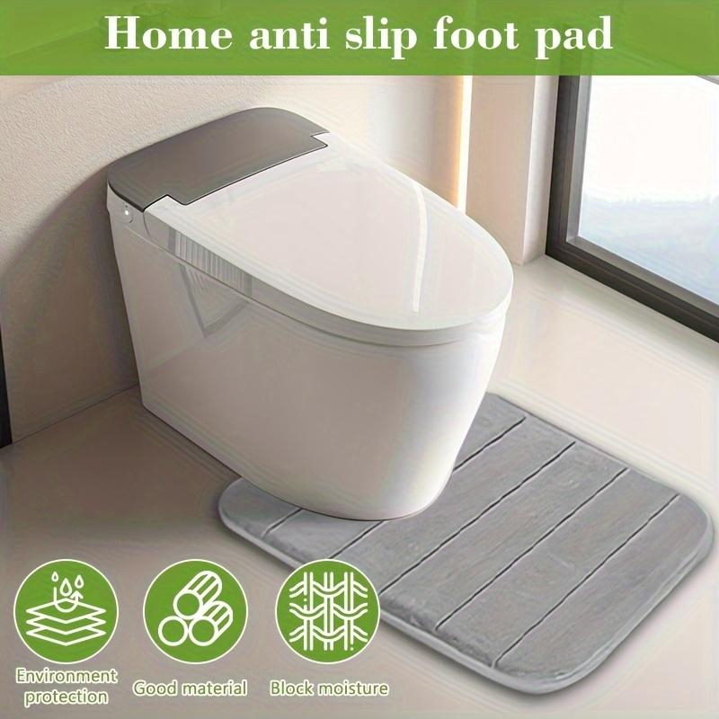 3pcs Plush Memory Foam Bath Mats - Soft, Fast Absorbent, Non-Slip, Washable, Comfortable, Thickened Bath Rug for Shower Room, Kitchen, Laundry, Bedroom, Indoor Use - Bathroom Accessories