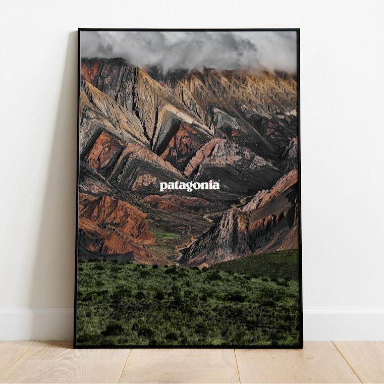 Patagonia Mountains | A4 A3 A2 A1 A0 | Fine Art Poster Print