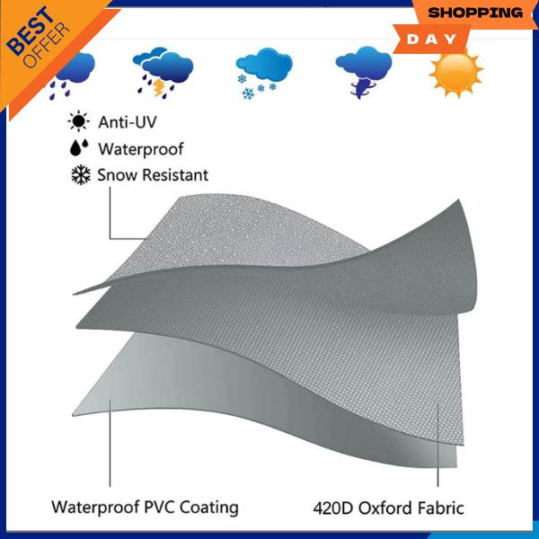 Patio Heater Cover Outdoor Waterproof 87 IN 420D Heavy Duty Standup Round Oxford Covers for Outdoor Heaters Weatherproof Propane Heater Covers