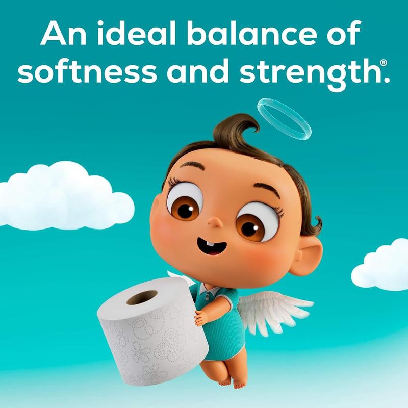 Angel Soft Toilet Paper, 16 Mega Rolls = 64 Regular Rolls, Soft and Strong Toilet Tissue Wipes angel soft toilet, best for toilet wipes, ECO Friendly