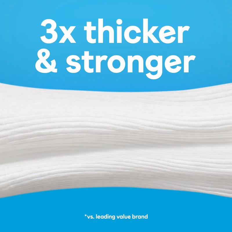 Cottonelle Ultra Clean Toilet Paper with Active CleaningRipples Texture, 32 Family Mega Rolls (32 Family Mega Rolls = 176 Regular Rolls) (8 Packs of 4), 353 Sheets Per Roll, Packaging May Vary