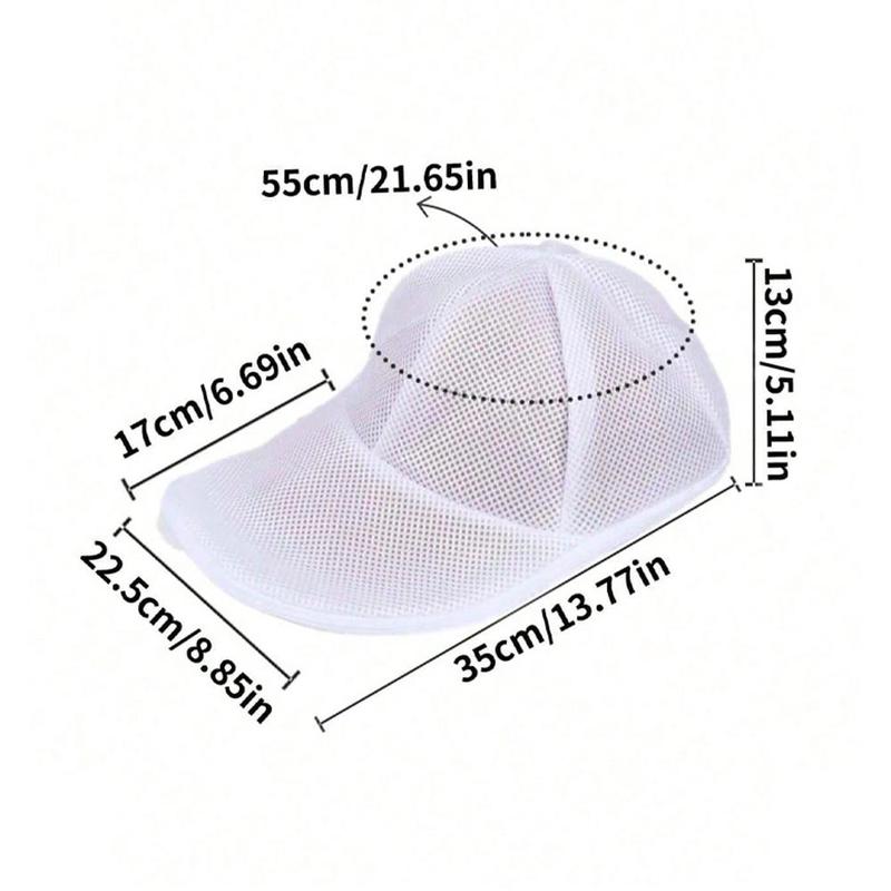 Mesh Laundry Cap, 1 Count Anti-deformation Washing Cap, Reusable Laundry Care Bag for Baseball Cap, Household Laundry Accessories