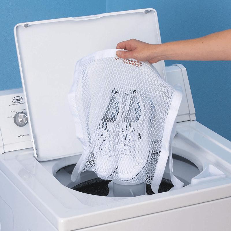 Laundry Mesh Shoe Bag, Sneaker Wash & Dry Net Bag for Dryer, Shoe Storage Bag for Washing Machine