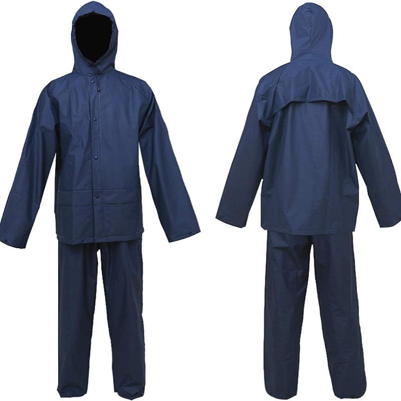 Ultra-Lite Rain Coat with Pants for Men Women Waterproof Rain Suit for Sport(Navy),Suitable for all seasons and outdoor activities, like Disneyland, theme parks, shows, sports, traveling, walking, fishing, hiking, camping, rainy days, water rides and etc