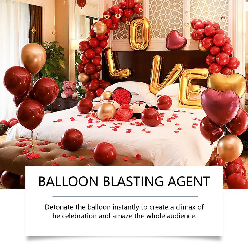 Balloon Popping Spray 100ML, Balloon Blasting Agent, Fast And Safe Balloon Blasting For Parties And Wedding Celebration