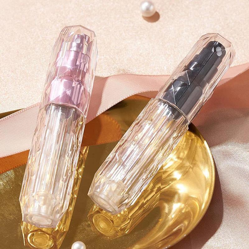 Portable Mini Refillable Perfume Atomizer Bottle, 1 Count Travel Size Spray Bottle, Travel Essentials, Travel Organizer for Beach Summer Vacation