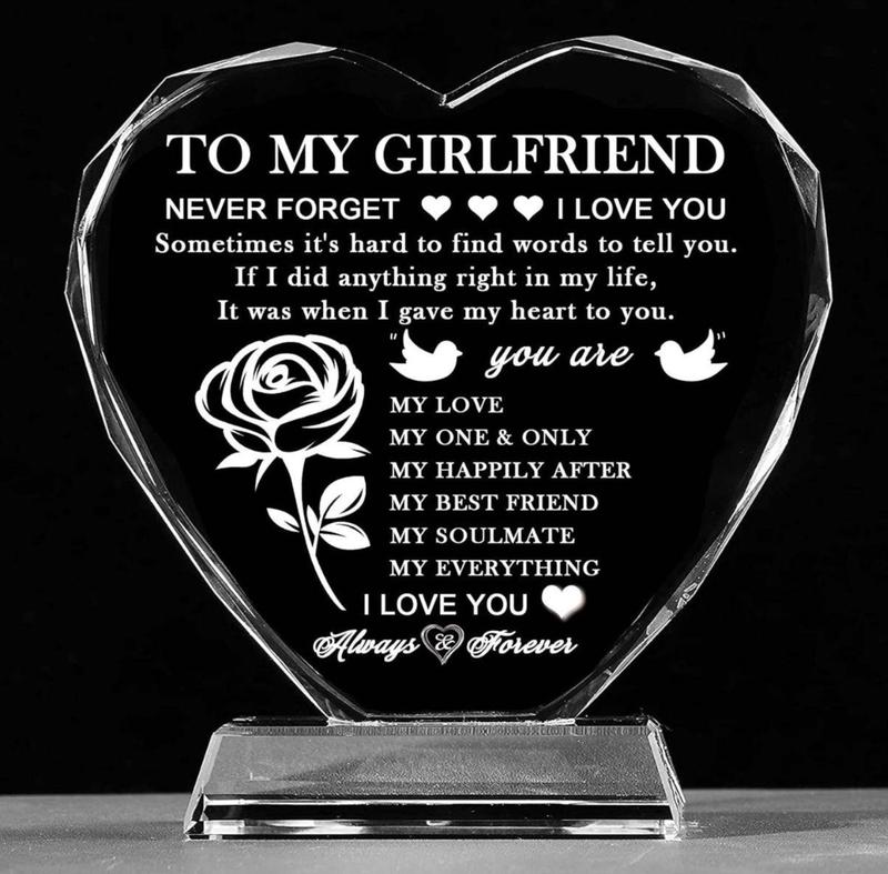 To My Love Gift for Her Romantic Boyfriend Gifts Girlfriend Love Cute Gifts Ideas Anniversary Valentines Birthday Girlfriend Gift for Him Husband Wife Women Men - Romantic