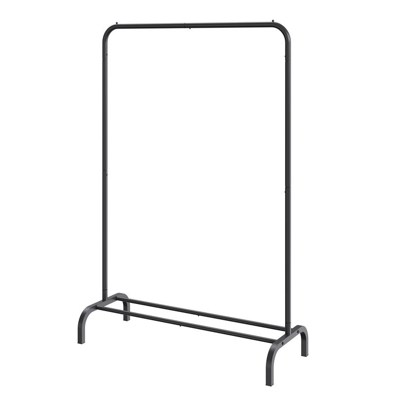 VEVOR Clothes Rack, Heavy Duty Clothing Garment Rack with Hanging Rod and Bottom Storage Area, Clothing Rack for Bedroom Guest Room Accessories Laundry