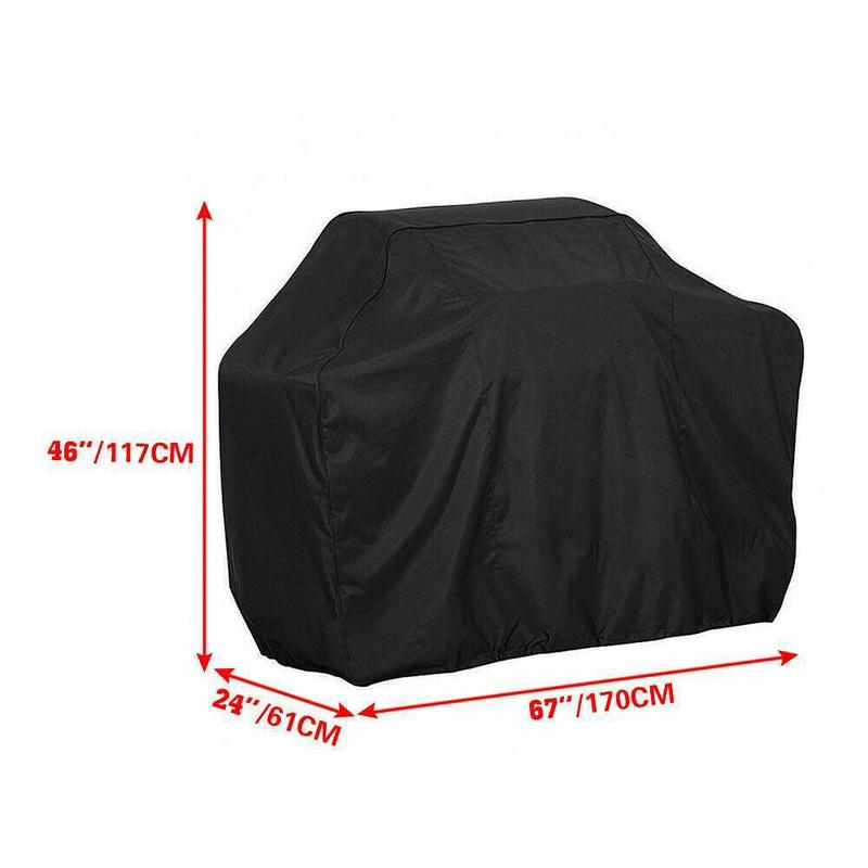 BBQ Gas Grill Cover 67 Inch Barbecue Waterproof Outdoor Heavy Duty UV Protection