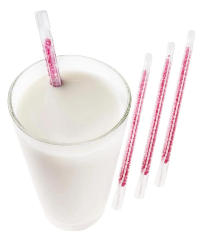 Magic Milk Straws - All-Natural Flavor Straws Encourage Milk Drinking, 4-Pack or 48-pack, 4 Flavors, Chocolate, Cookies & Cream, Cotton Candy, Strawberry