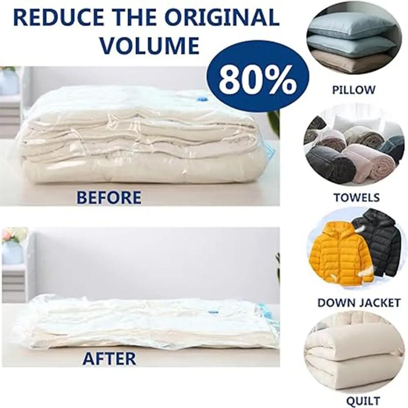 10 Vacuum Storage Bags with Electric Pump, Vacuum Sealed Storage Bags , Space Saver Vacuum Seal Bags for Clothing, Comforters, Pillows, Towel, Blanket Storage, Bedding Organiser Pack Set