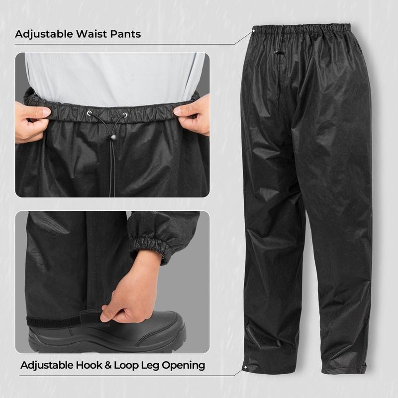 KastKing AquaLite Rain Suit, Waterproof Breathable Lightweight Rainwear for Men, Durable Rain Gear for Outdoor Adventures