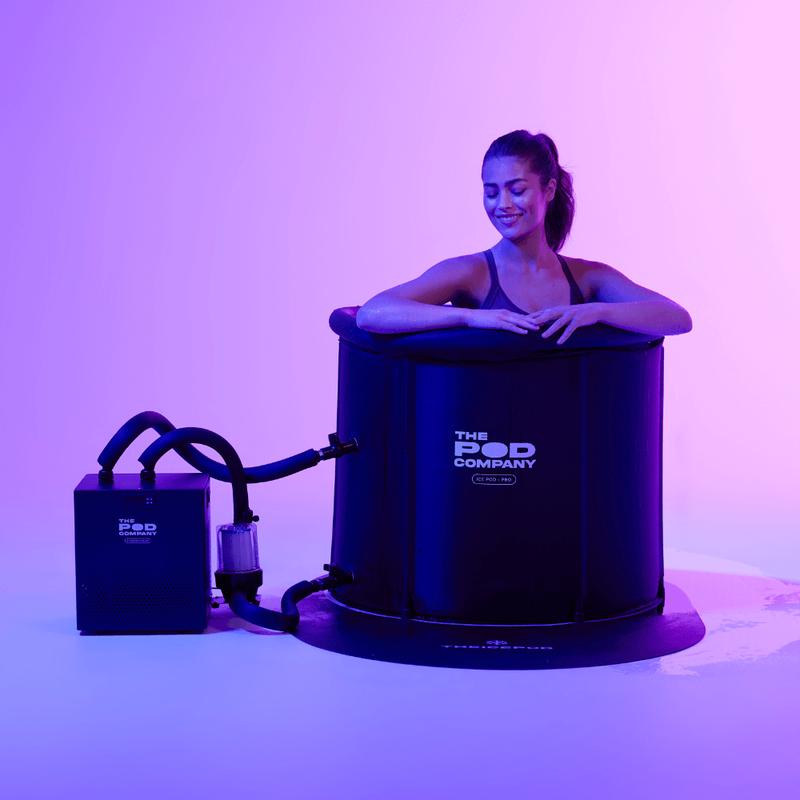 The IcePod, Portable & Affordable Cold Bath Recovery Tub - Improve Muscle Soreness, Poor Sleep, Low Mood