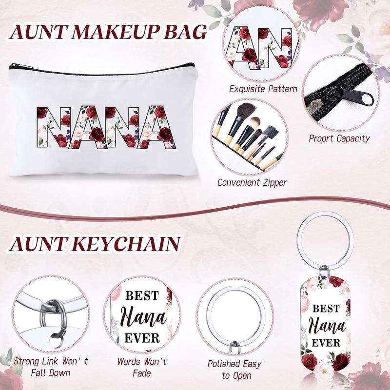 Nana Gifts, Christmas Gifts for Nana, Nana Gifts from Grandkids Granddaughter Grandson, Nana Gifts Basket, Best Nana Ever, Birthday Gifts for Nana, Grandmother, Grandma, Nana Flower Tumbler