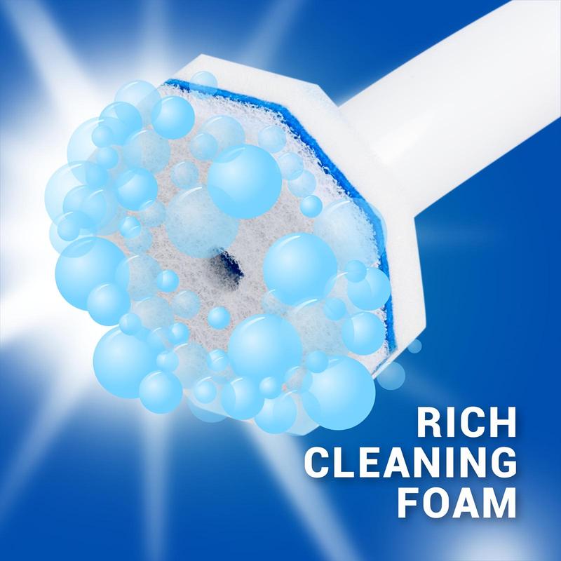 Disposable Toilet Cleaning Sponge Cleaner, 10pcs 20pcs 50pcs Toilet Cleaning Pad, Bathroom Cleaning Brush Refill, Household Cleaning Supplies