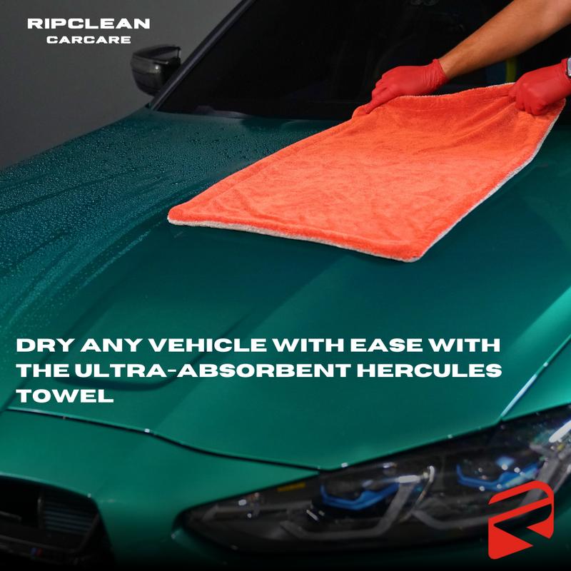 Ripclean: The Hercules 1400 GSM Ultra Absorbent Soft Drying Towel - Scratch Free drying