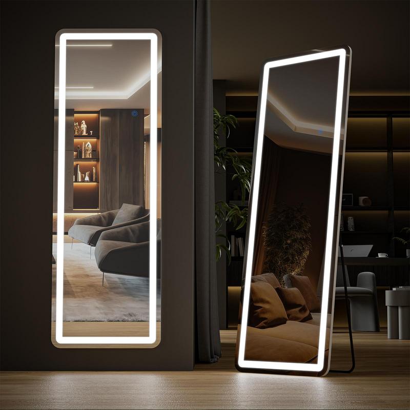 Floor Standing Mirror, Wall Mirror with 64''X21