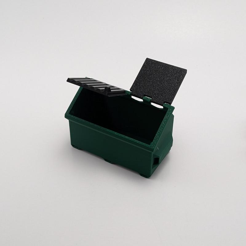 MINI Dumpster & Animals - Unique Articulating 3D Printed Collectible Figurines - Desk Pets - Home Decor - Perfect Gift for Office or Home