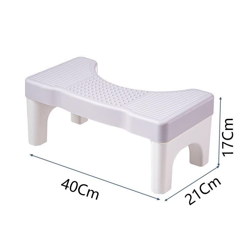 Toilet Stool, Plastic Non-slip Poop Stool for Bathroom, Home Bathroom Accessories Poop Squat Stool, Bathroom Gadgets 2024, Gift for Friends & Family, Boyfriend Gifts