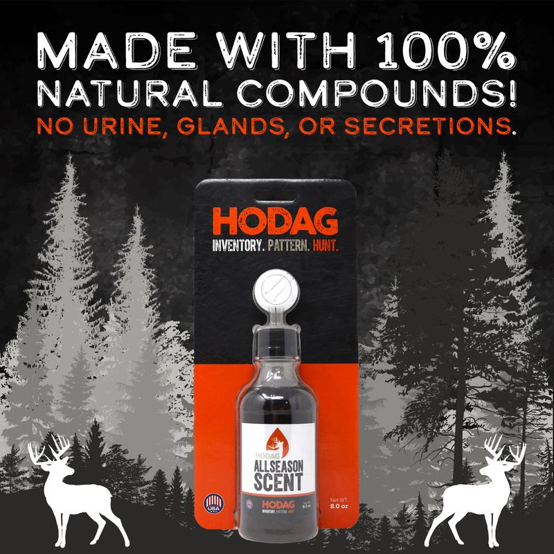 HODAG AllSeason Scent (8oz) - Jumpstart Deer Interaction - Deer Hunting Accessories - Deer Hunting Gear - Trail Camera Accessory - Bow Hunting Accessories - Deer Hunting Gifts