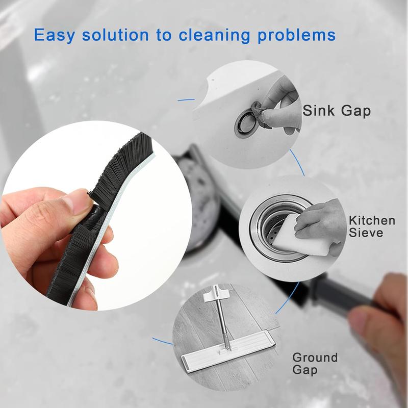 10Pcs Crevice Brushes for Cleaning,Crevice Cleaning Brushes,Cleaning Floor Brushes,New Multifunctional Gap Cleaning Brush,Crevice Cleaning Tool,Cleaning Brushes for Household Use