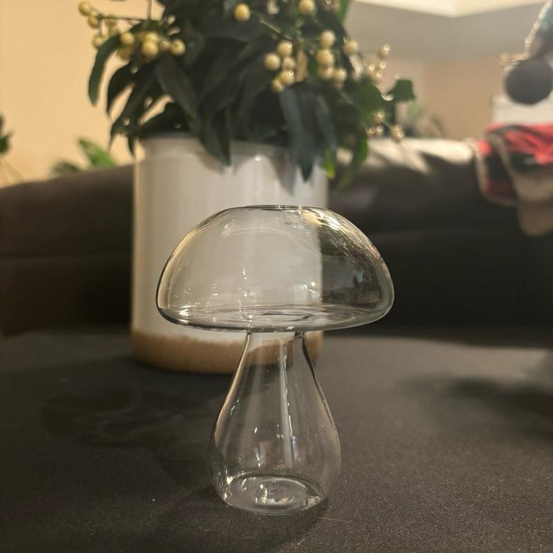 Water Propagation Glass Mushroom