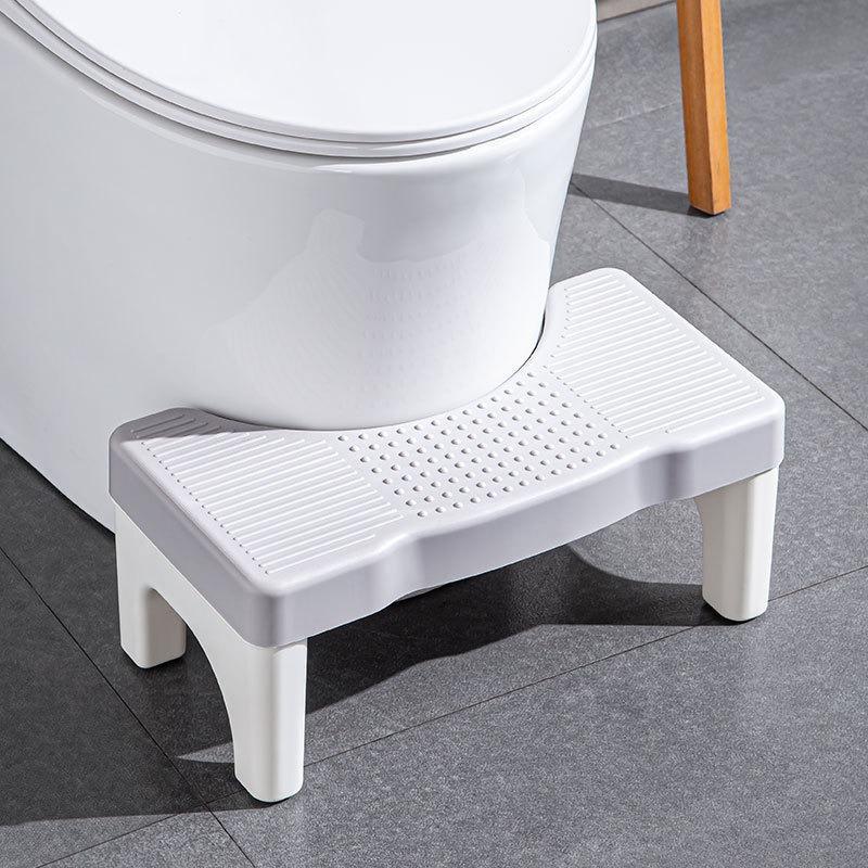 Toilet Stool, Plastic Non-slip Poop Stool for Bathroom, Home Bathroom Accessories Poop Squat Stool, Bathroom Gadgets 2024, Gift for Friends & Family, Boyfriend Gifts