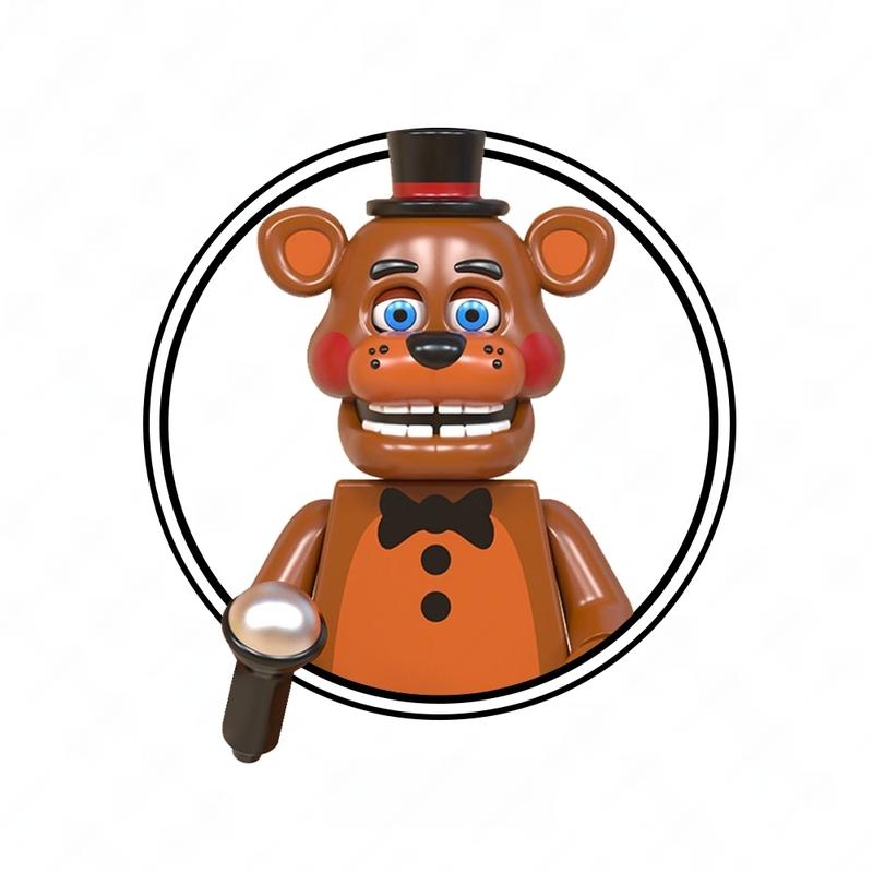 Custom Five Nights at Freddy's FNAF Figures Action Toys,Cake Toppers,Party Supplies,Birthday Gift For Kids