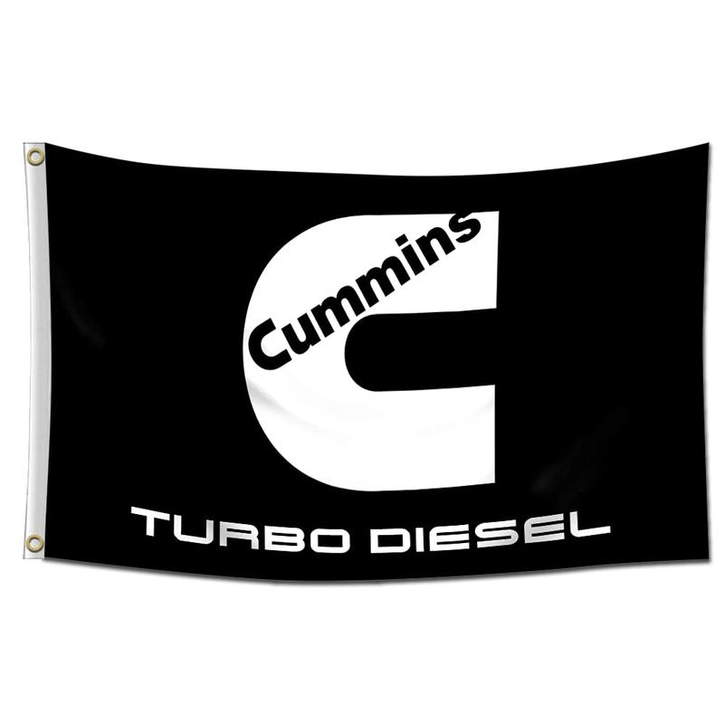 Flag For Cummins Banner Flag 3x5ft 2 Brass Grommets Banner For Outdoor Room Man Cave