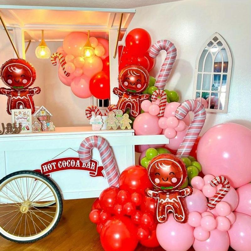 Christmas Balloon Kit, 140pcs set Mixed Color Balloon Set, Party Balloon Garland Arch Kit, Party Decorations for Birthday Wedding Baby Shower