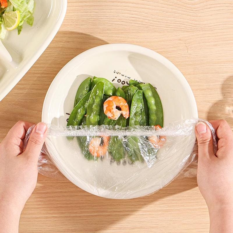 KAWASIMAYA  Disposable Cling Film Bowl Cover 100pcs