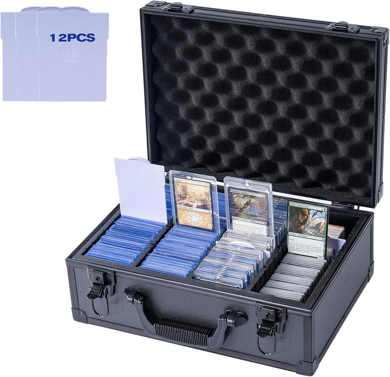 Toploaders Storage Box,Holds 530 Top Loader,Trading Card Storage Box for 3